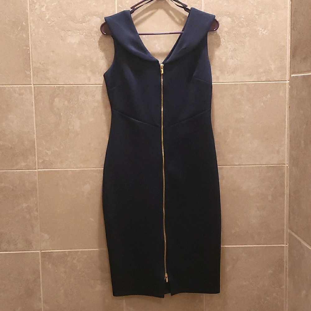Navy blue dress, size 6